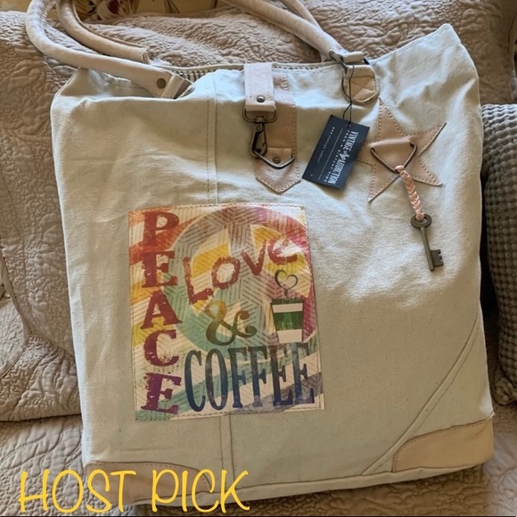 Vintage Addiction Handbags - NWT Tote Handmade from recycled military tents